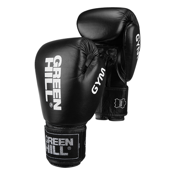  Боксерские перчатки GREEN HILL GYM черные 