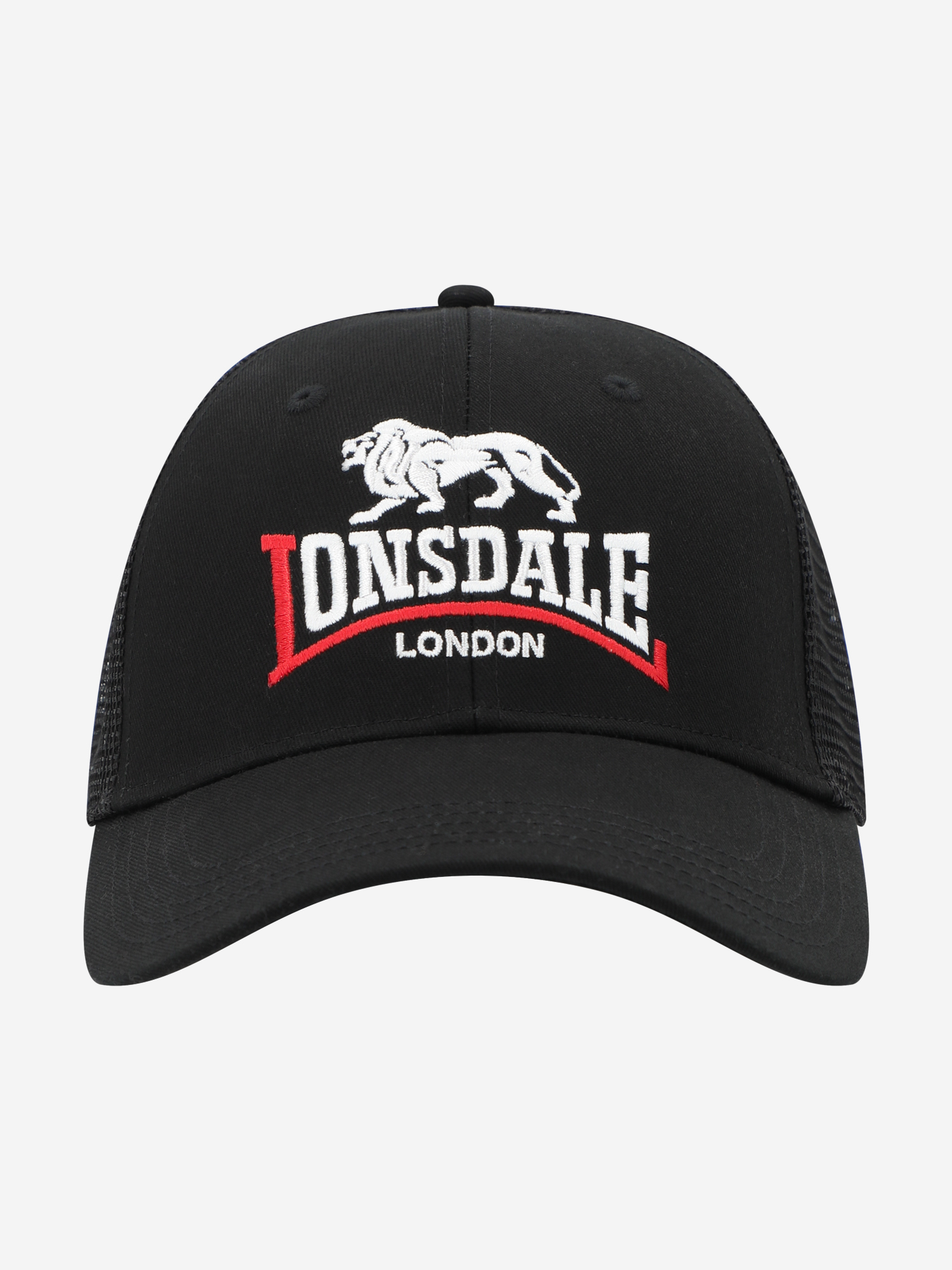  Бейсболка Lonsdale Ashley черная сетка 