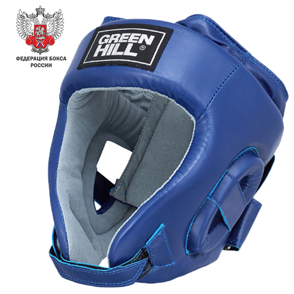  Боксерский шлем GREEN HILL TRAINING синий 