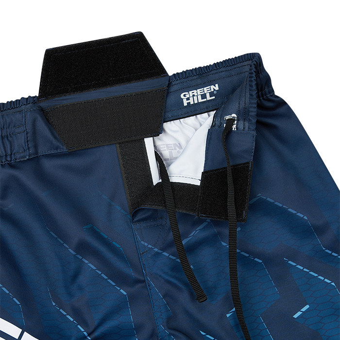  Шорты GREEN HILL СОЮЗ ММА РОССИИ синие 