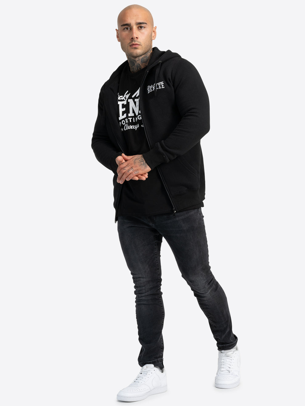  Толстовка BENLEE CHEST LOGO Black 