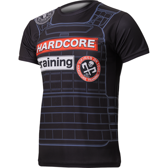  Тренировочная футболка Hardcore Training Weighted Vest Black 