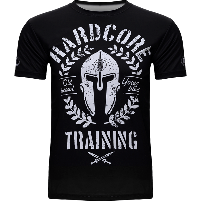  Тренировочная футболка Hardcore Training Helmet Black 