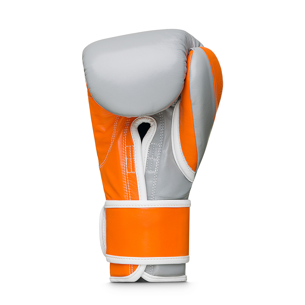  Перчатки боксерские LEADERS LS FANCY GR/OR 