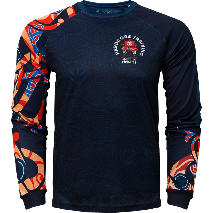  Тренировочный лонгслив Hardcore Training Nordic Pattern Multicolor 