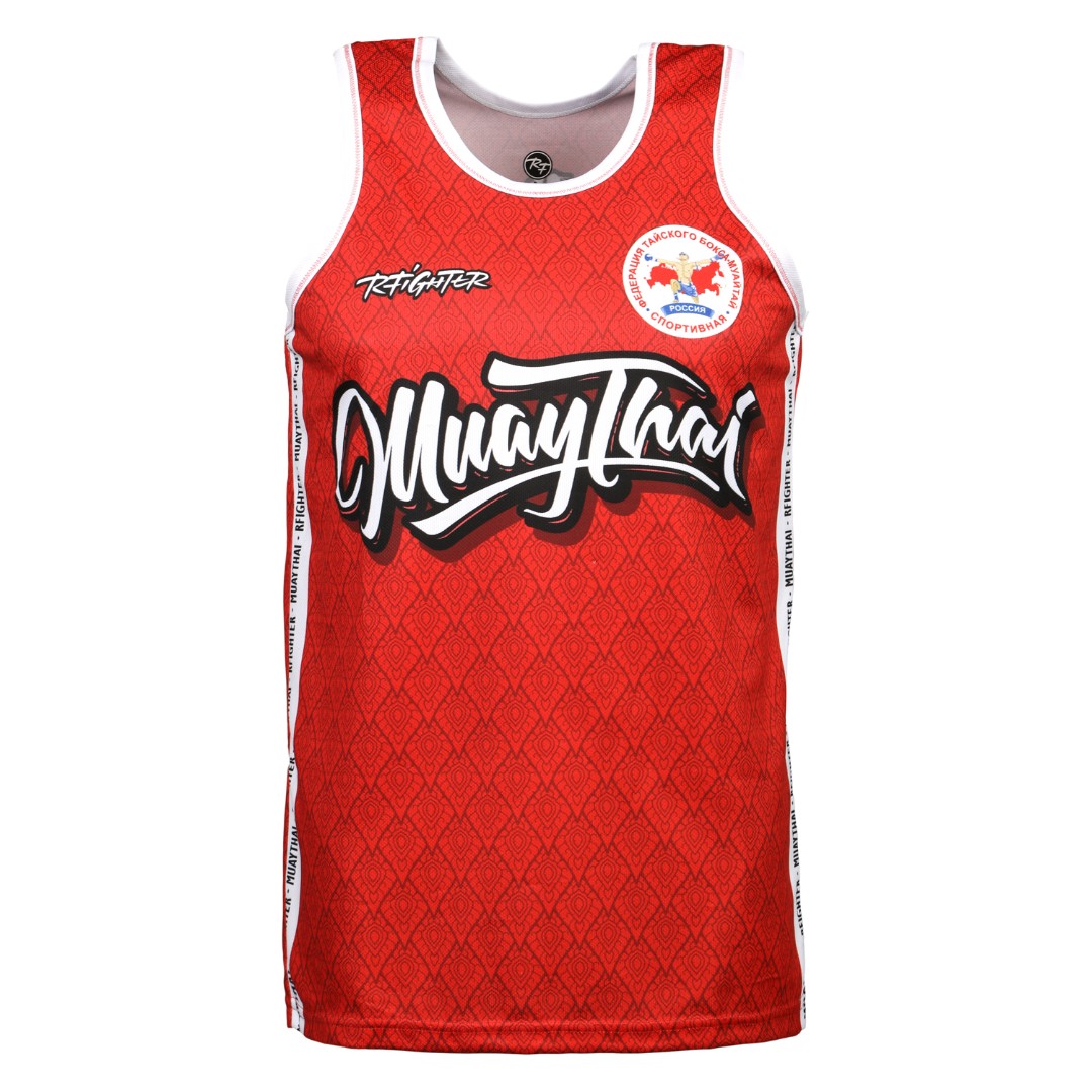  Майка тренировочная RFighter ФТБР-MT красная 