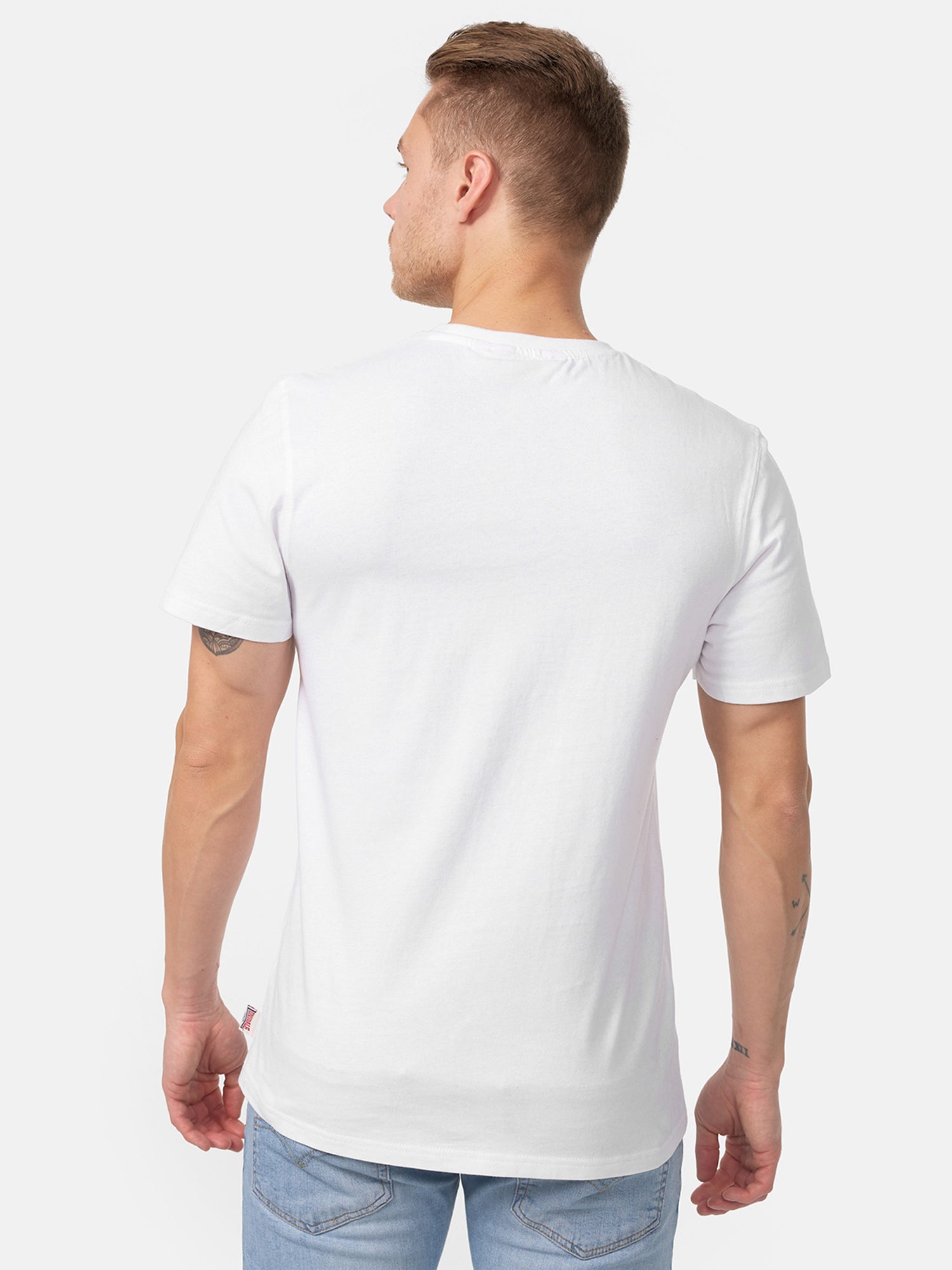  Футболка мужская LONSDALE CLASSIC White 
