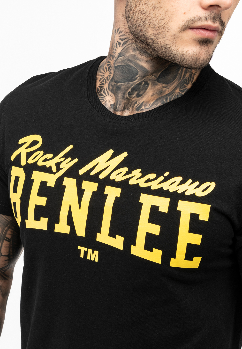  Футболка Benlee Rocky Marciano Logo черная 