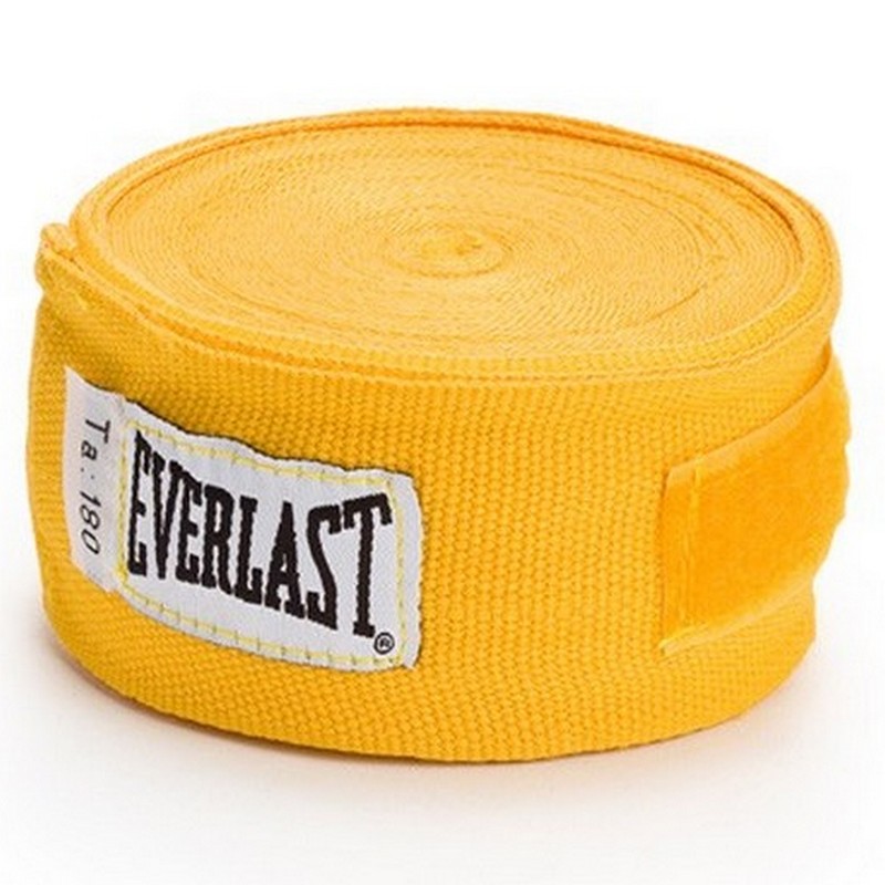  Бинты Everlast HAND WRAPS 4.5 m эластичные жёлтые 