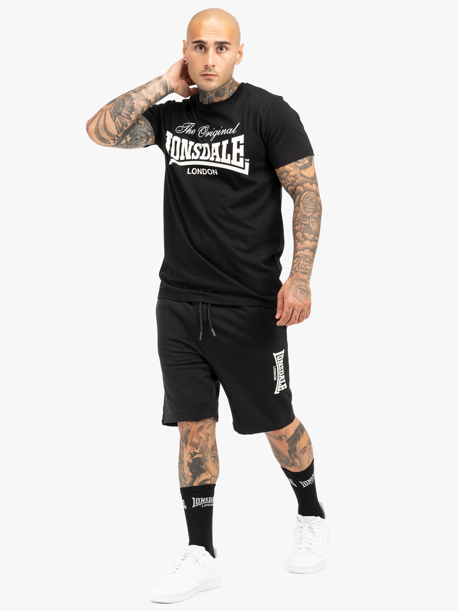  Шорты LONSDALE FRINGFORD черные 