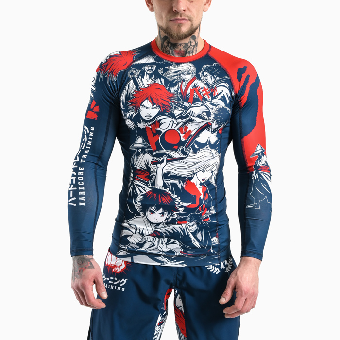  Рашгард Hardcore Training Manga Heroes LS 