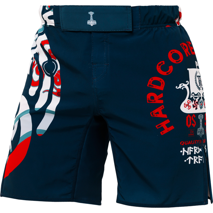  Шорты Hardcore Training Nordic Pattern Blue/White 