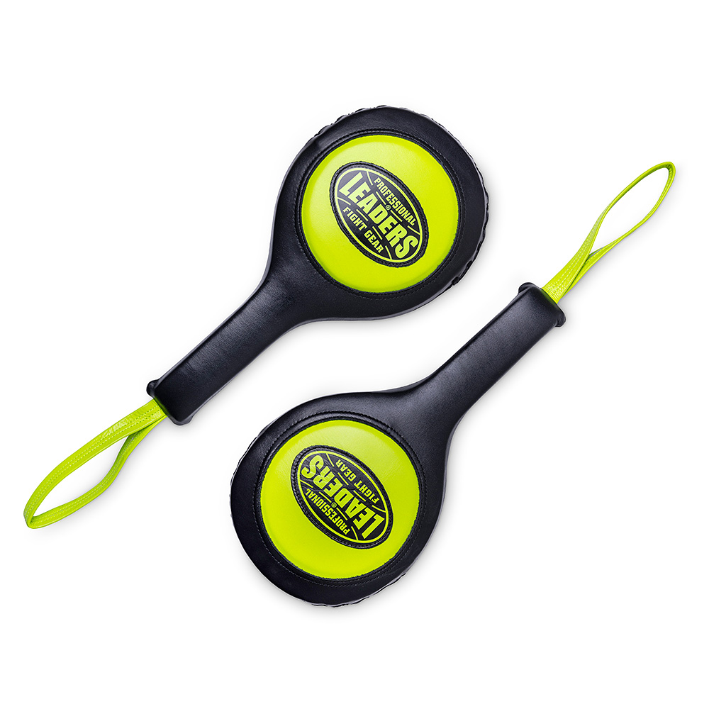  Лапы-ракетки тренерские LEADERS Paddels 3.0 BK/GN 