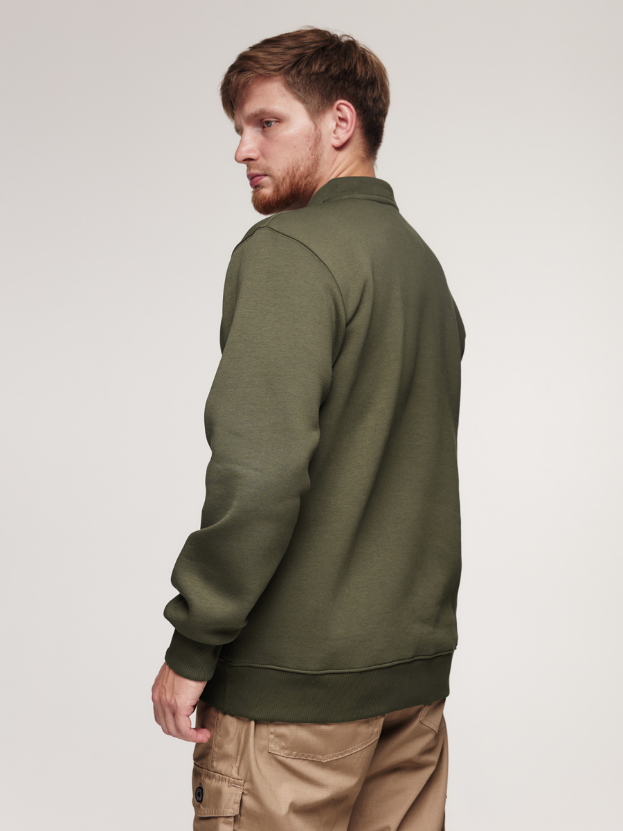  Свитшот гимнастёрка Варгградъ 1915 хаки с начёсом  