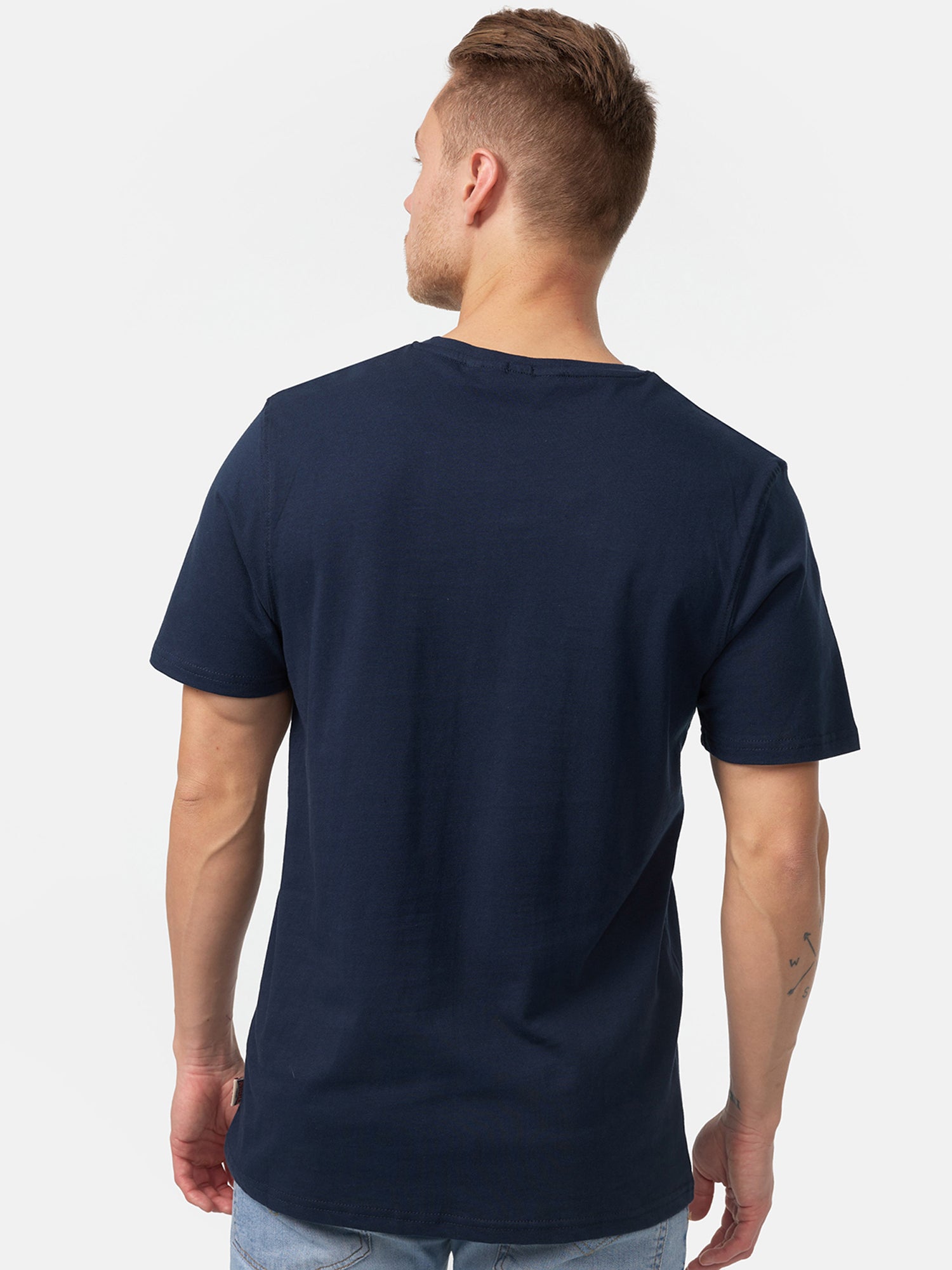  Футболка мужская LONSDALE CLASSIC Navy 