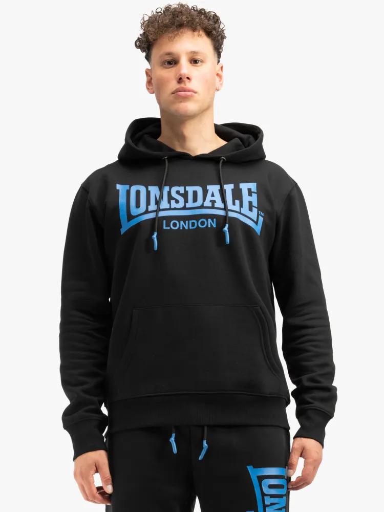  Худи LONSDALE CHATSWORTH Black/Blue 