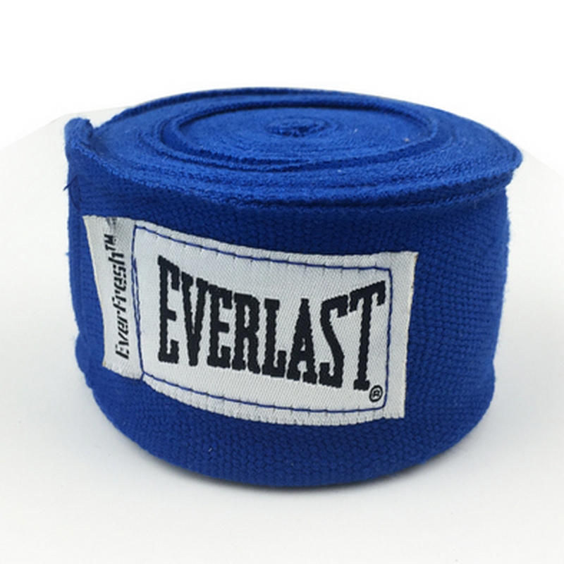  Бинты Everlast HAND WRAPS 3.5 m эластичные синие 