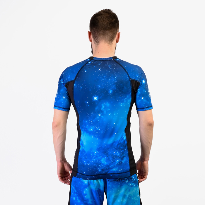  Рашгард Hardcore Training Space Blue SS 