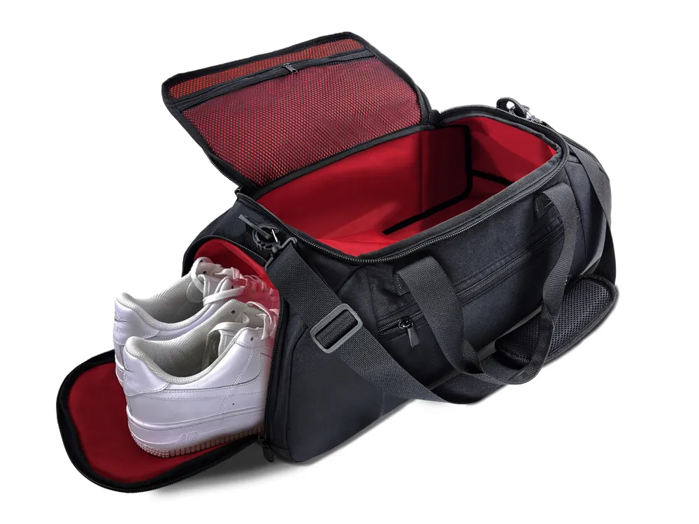  Спортивная сумка DoBro ATHLETIC красный камуфляж 