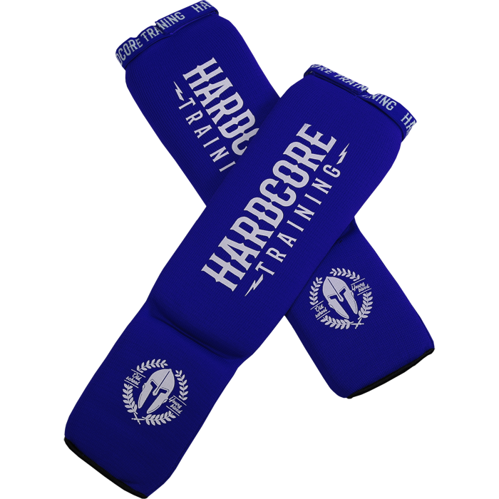  Лёгкие шингарды Hardcore Training Helmet Blue/White 