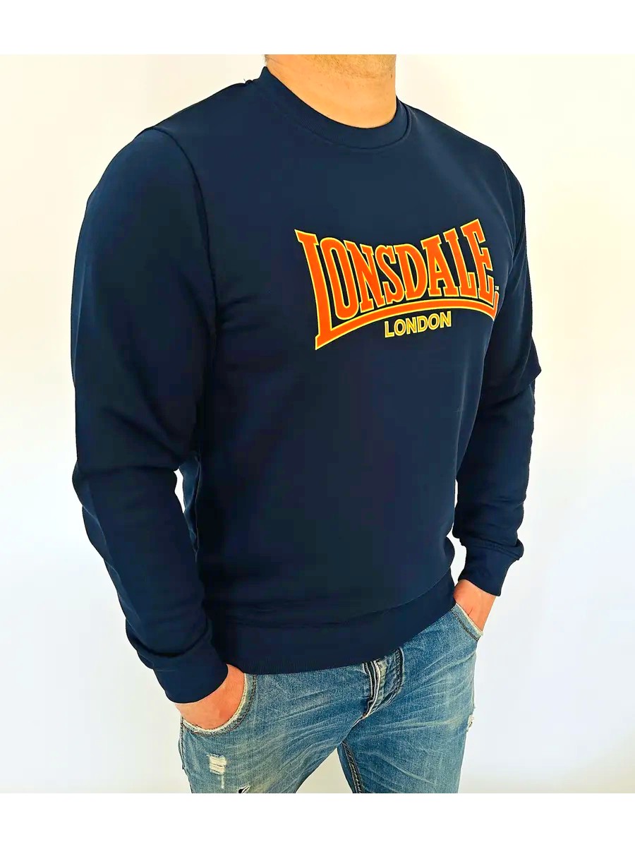  Свитшот Lonsdale Overlord темно синий 