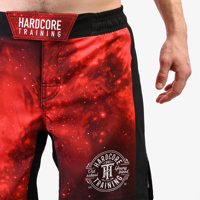  Шорты Hardcore Training Space Red 