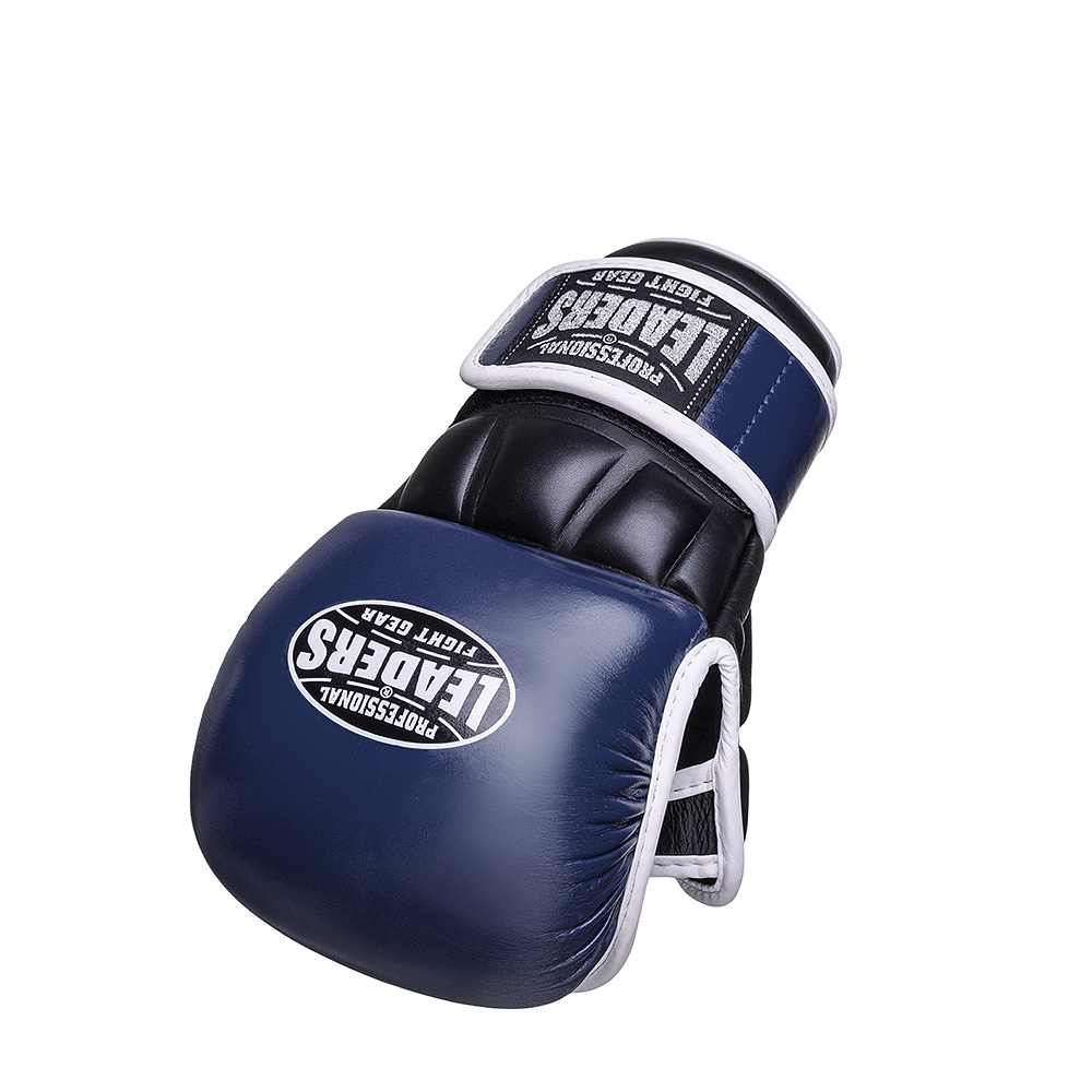  Перчатки MMA LEADERS SPARRING BL/BK 