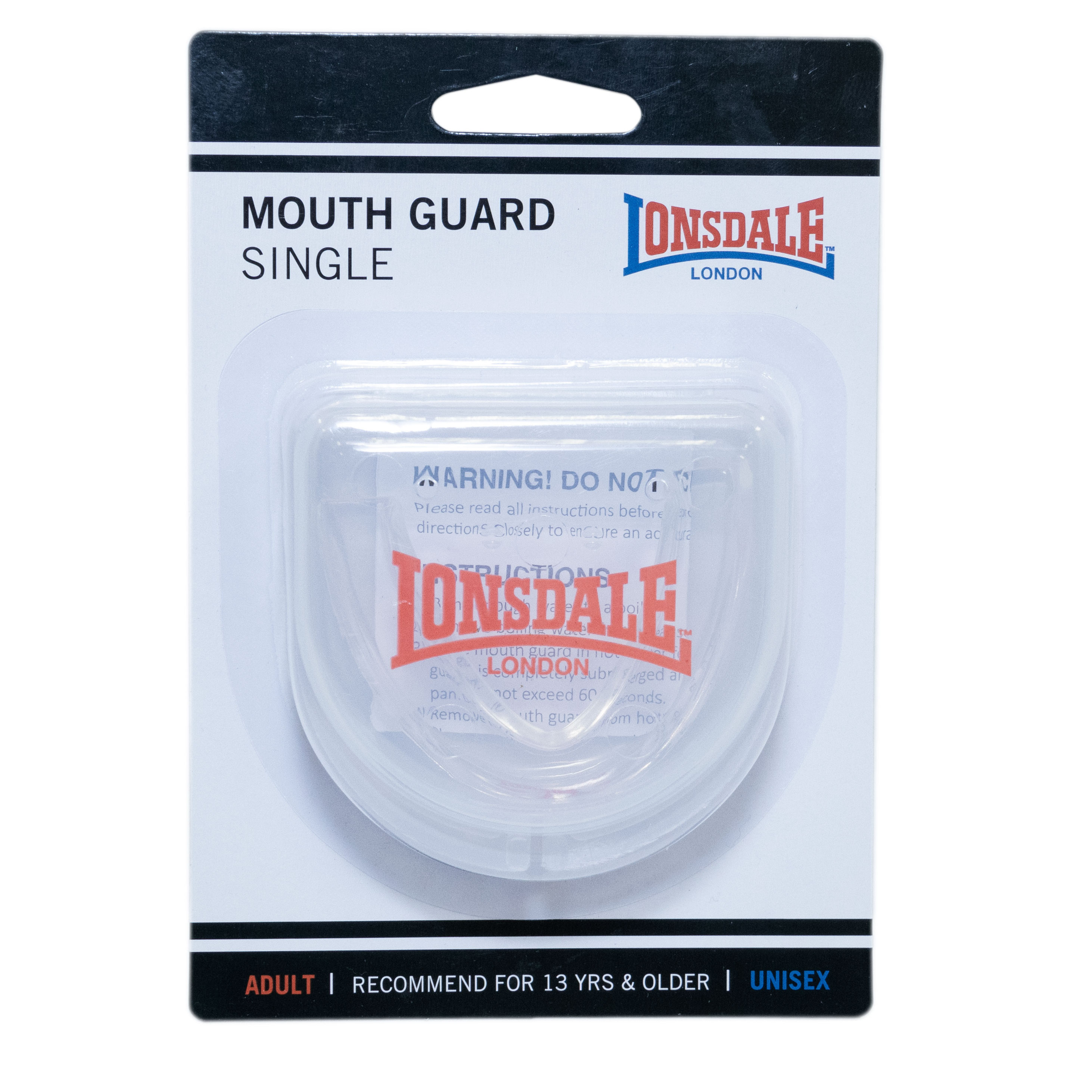  Капа Lonsdale Safe T прозрачная 