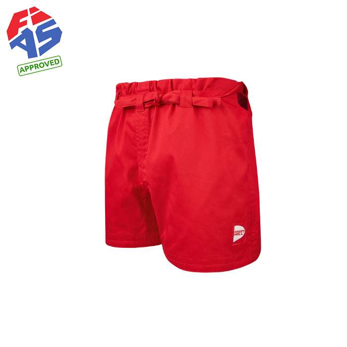  Шорты GREEN HILL для боевого самбо "COMBAT" FIAS красные 