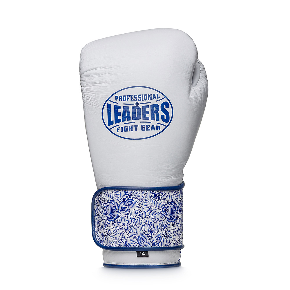  Перчатки боксерские LEADERS LS GZHEL 