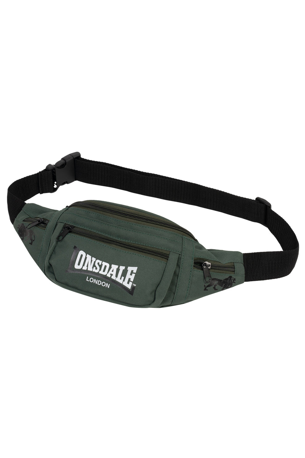  Сумка поясная Lonsdale HIP Black olive 