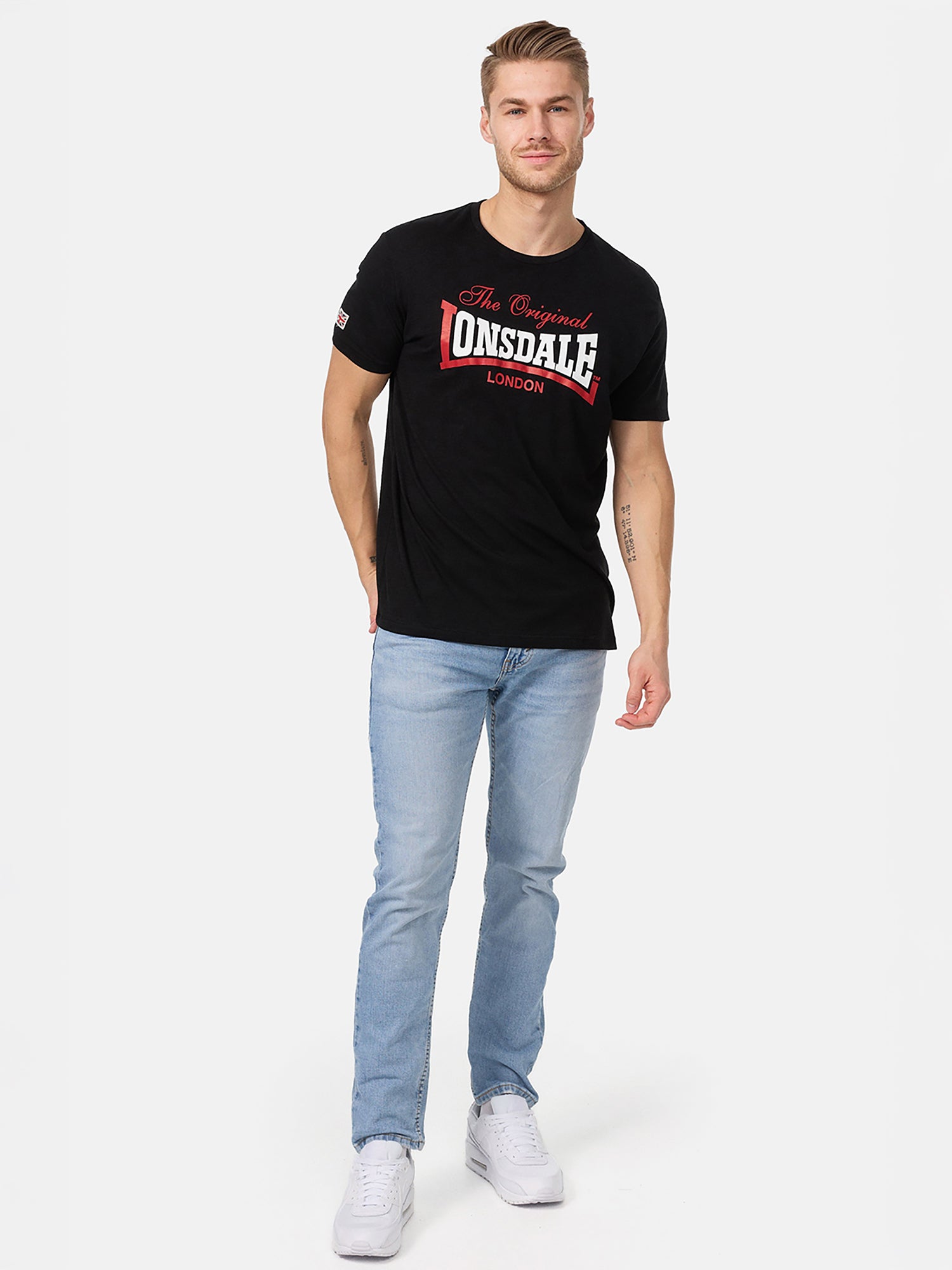  Футболка LONSDALE ALDINGHAM черная 