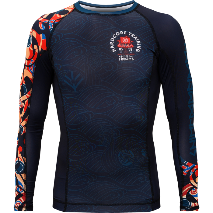  Рашгард Hardcore Training Nordic Pattern Multicolor LS 