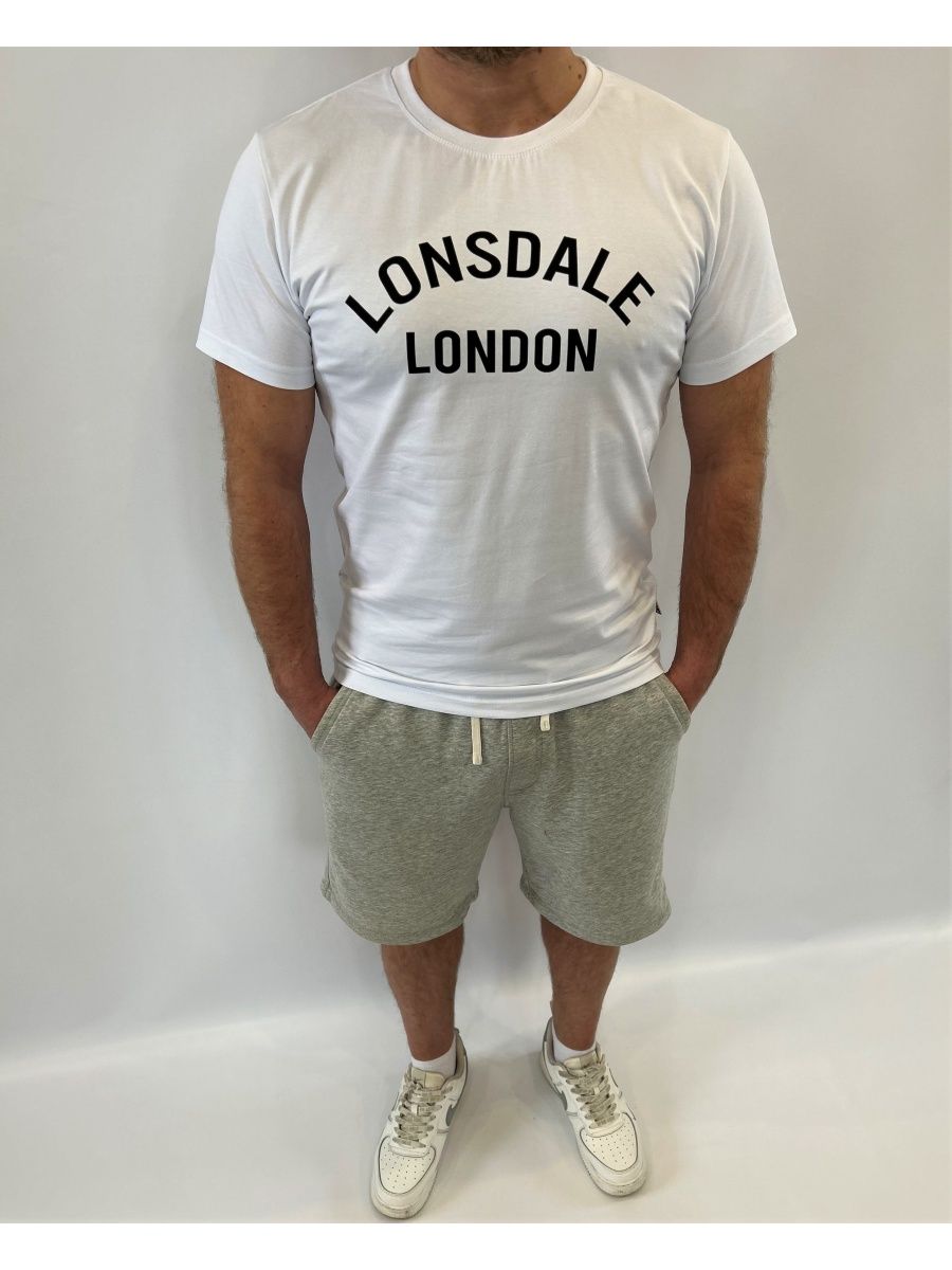 Футболка Lonsdale BRADFIELD белая — фото