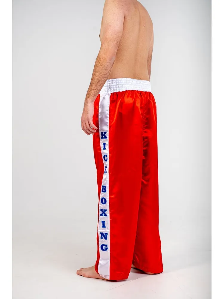  Брюки BoyBo для кикбоксинга красные 