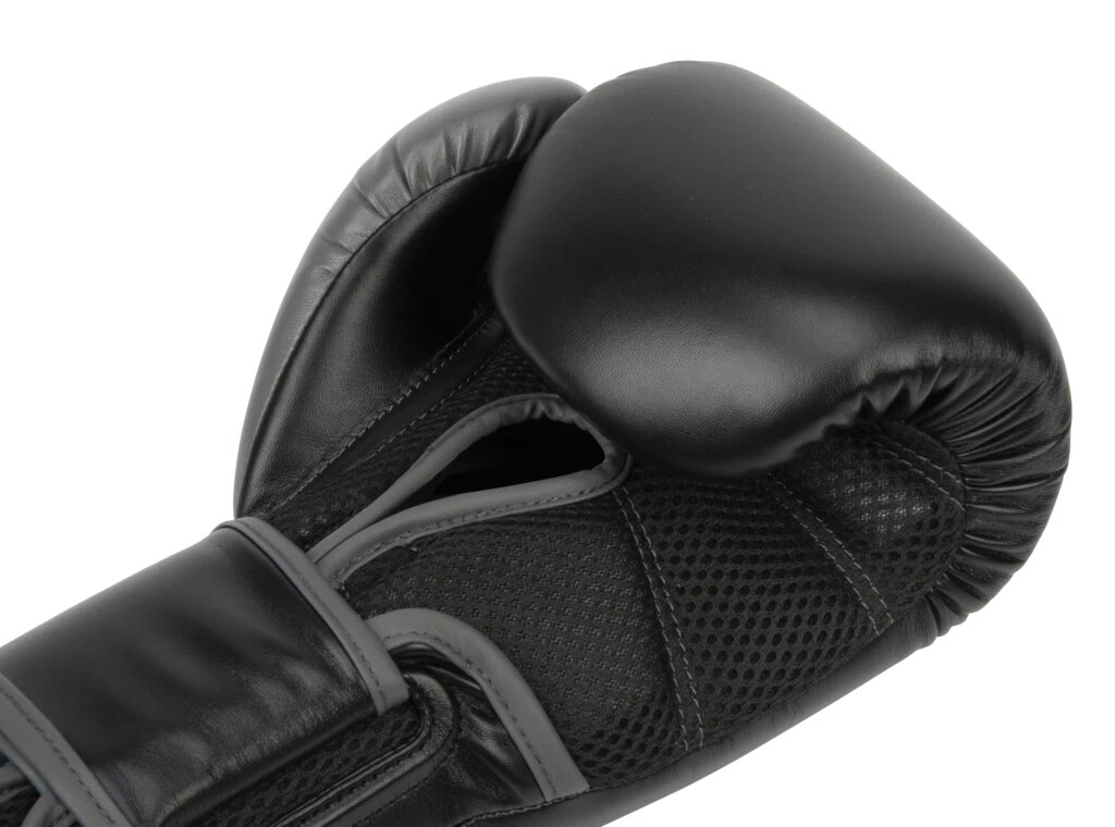  Боксерские перчатки Everlast Powerlock PU 2 черные 
