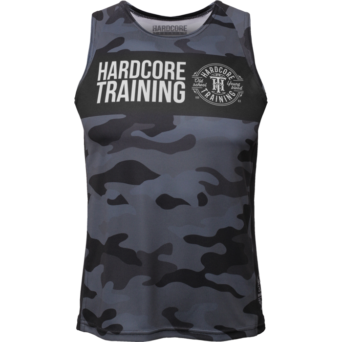  Тренировочная майка Hardcore Training Night Camo Black 