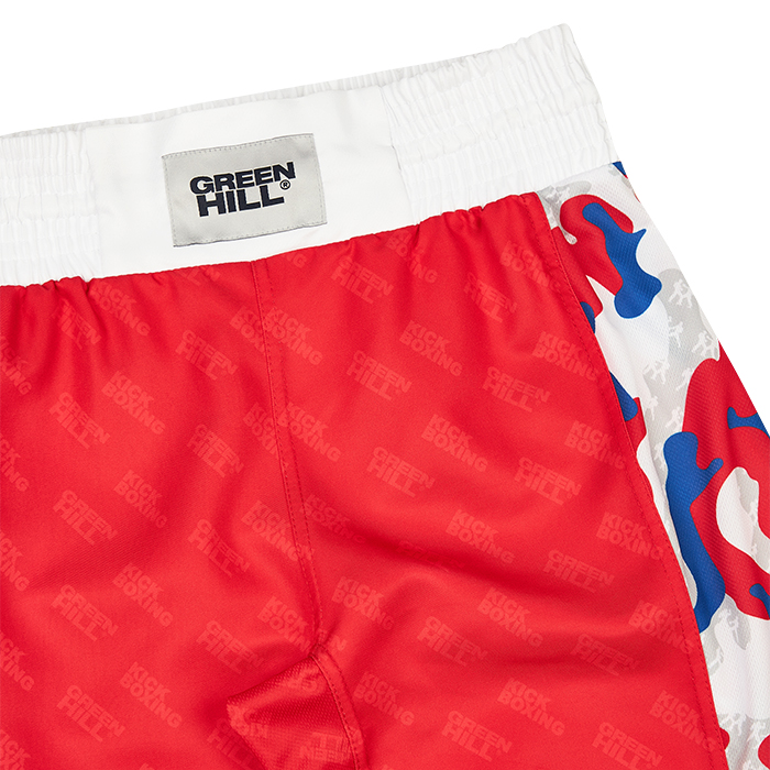  Брюки для кикбоксинга GREEN HILL KBT-2089 красные 