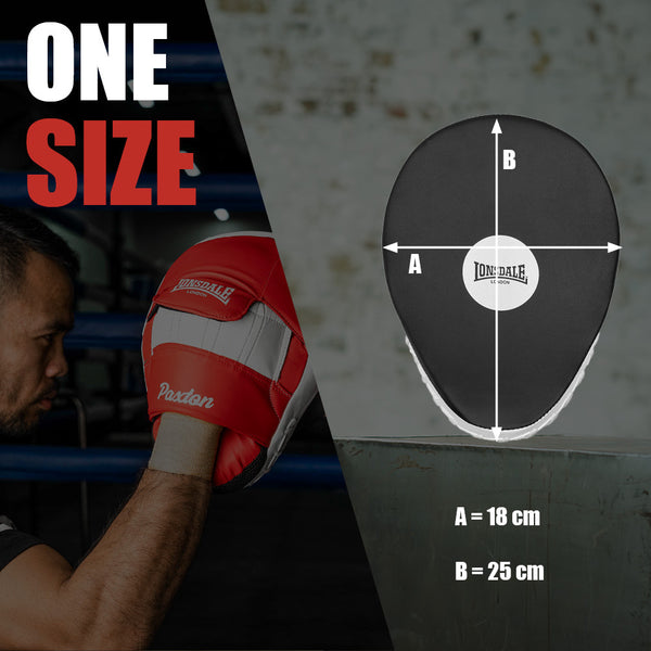  Лапы Lonsdale Paxton черн/бел 