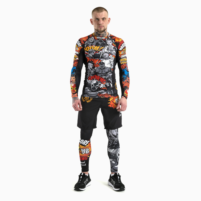  Рашгард Hardcore Training Comics LS 