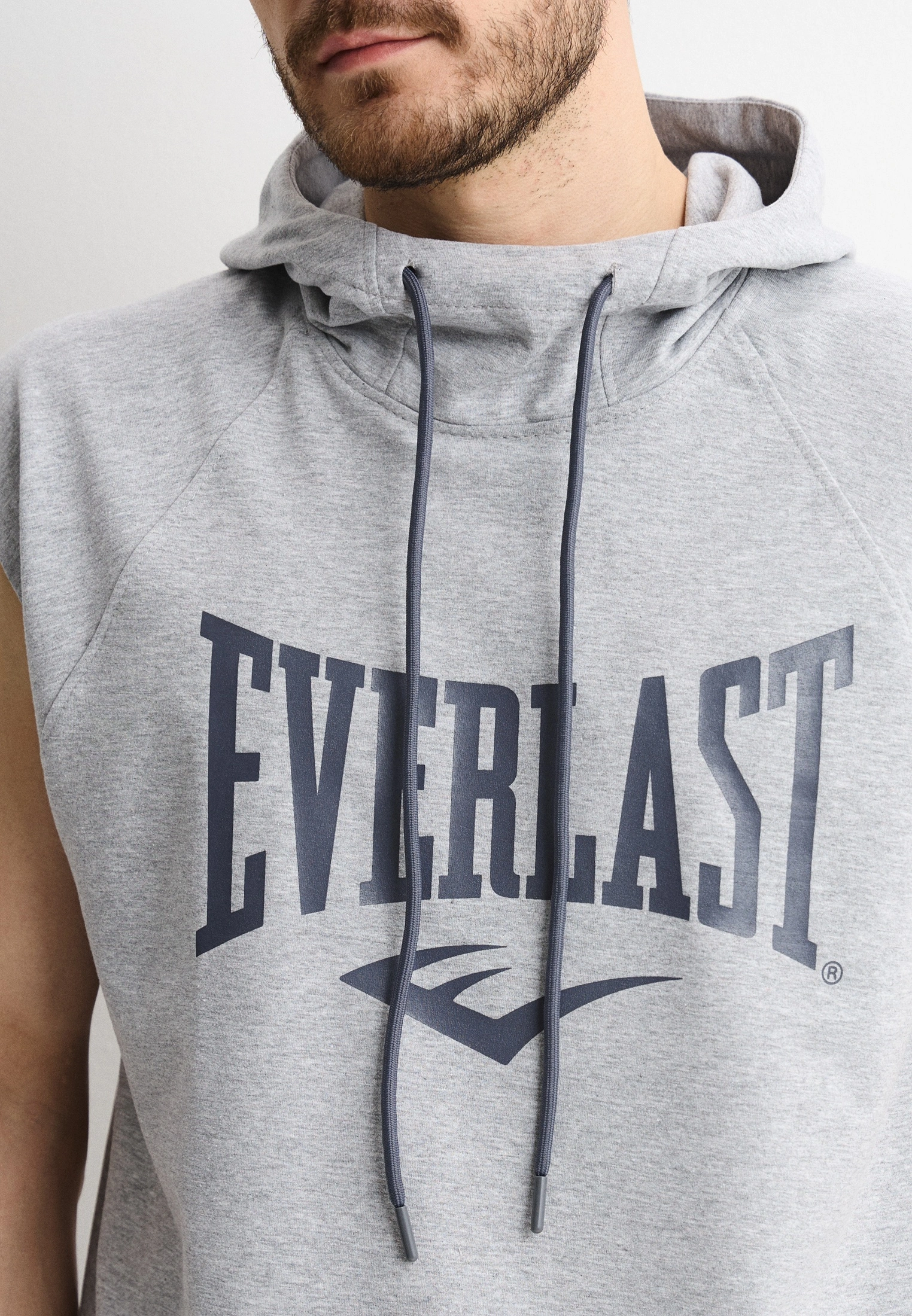  Худи без рукавов Everlast Old Classic серое 
