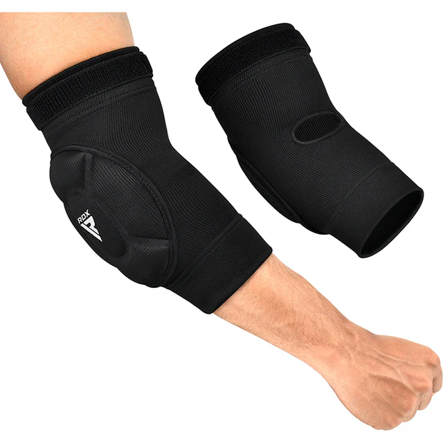  Налокотники RDX Elbow Foam Pad OEKO-TEX black white 