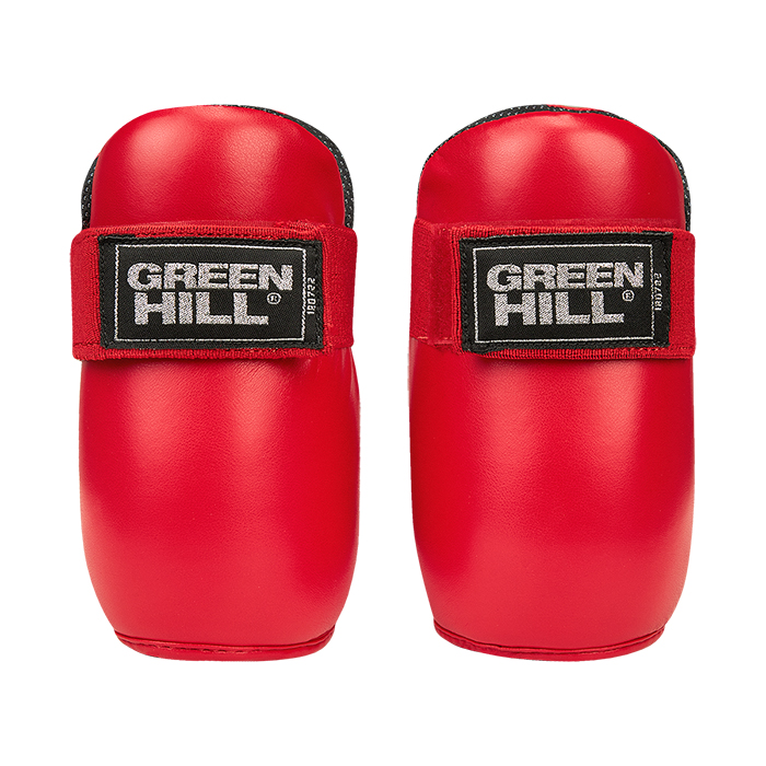 Кикбоксерские футы GREEN HILL аккредитованные красные