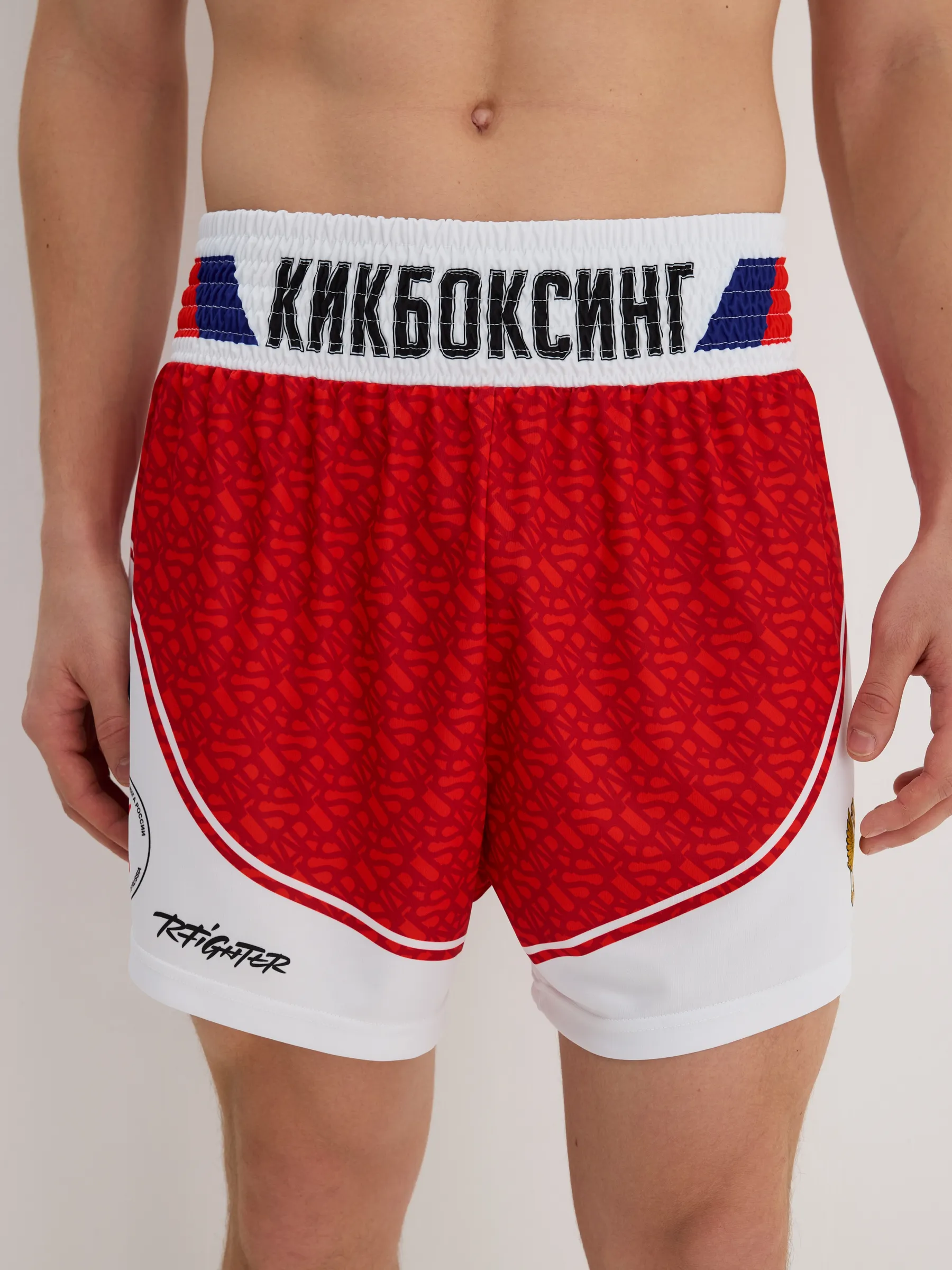  Шорты Кикбоксинг RFighter красные 