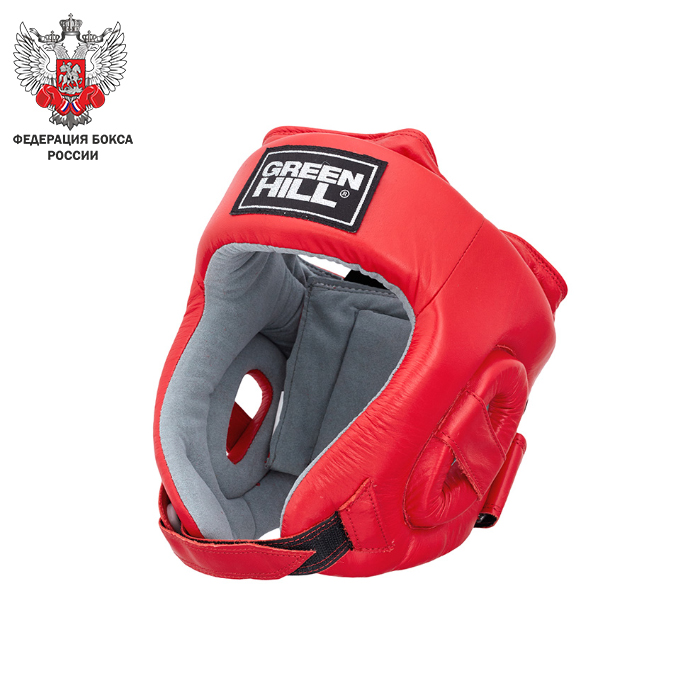  Боксерский шлем GREEN HILL TRAINING красный 