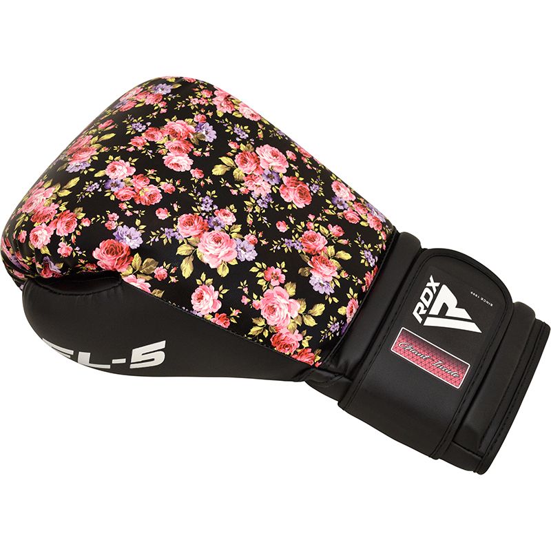  Боксерские перчатки RDX FL-5 черные 