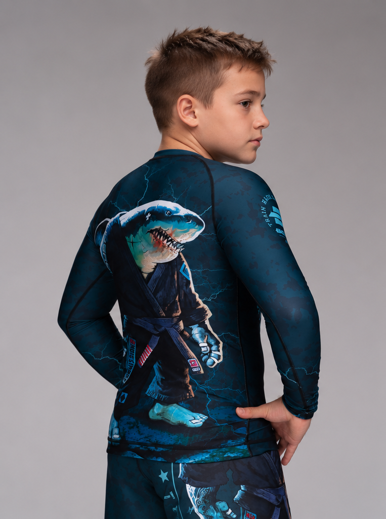  Рашгард BoyBo Russian Shark детский 