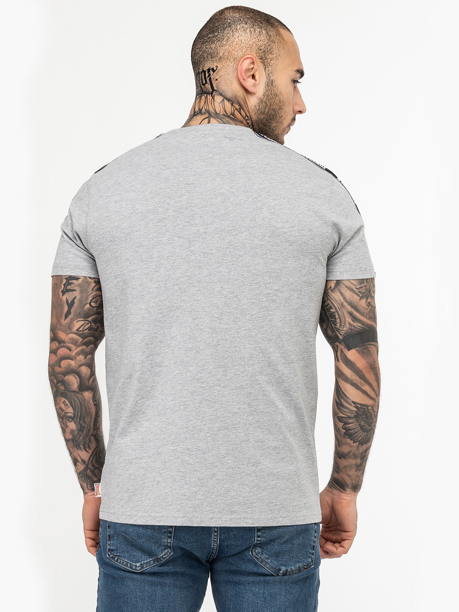  Футболка LONSDALE BRINDISTER Marl Grey 