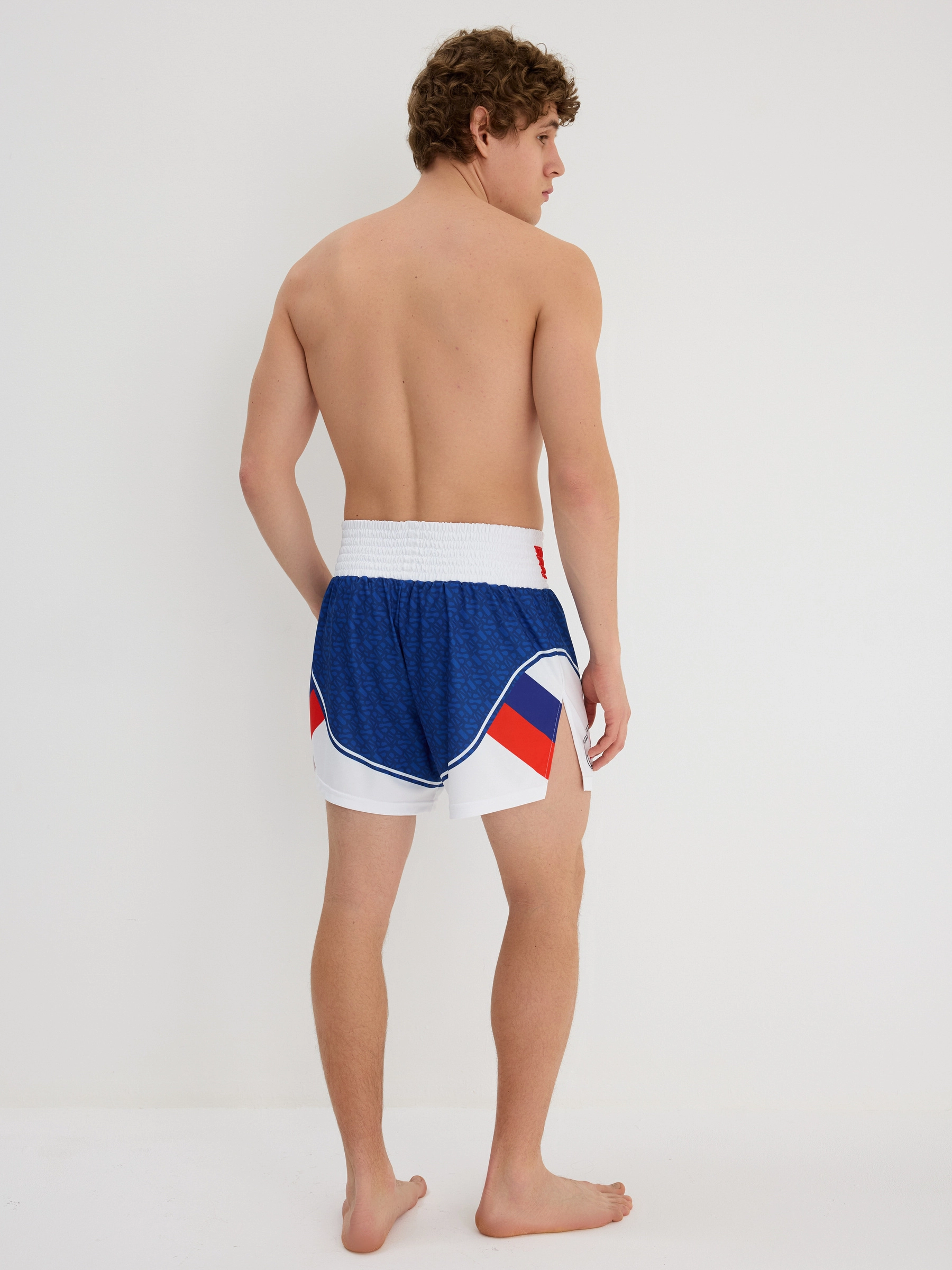  Шорты Кикбоксинг RFighter синие 