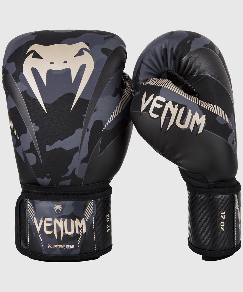  Боксерские перчатки Venum Impact камуфляж бежевый 